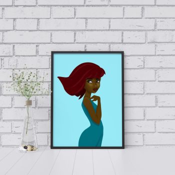 "So Blue" Digital Prints