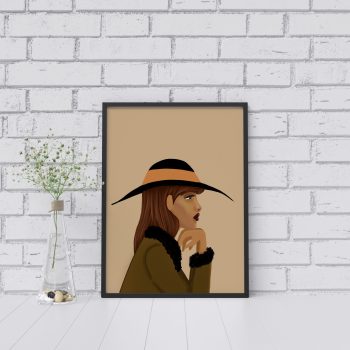 "Sit and Admire" Digital Prints